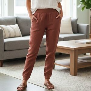 G by Giuliana Women's Terracotta Joggers